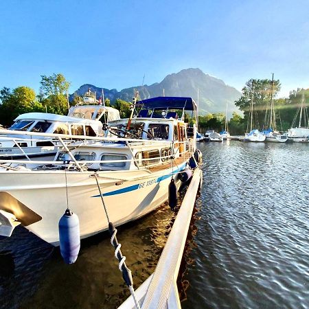 Homeboat-Maison Flottante Genewa Zewnętrze zdjęcie